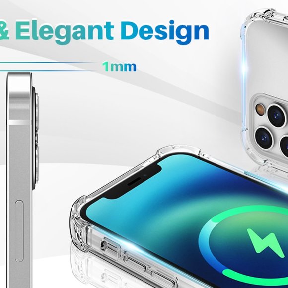 CLEAR MAGSAFE Case For iPhone 12 Pro Max Mini - Picture 8 of 13